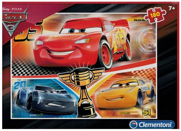 Clementoni (07341) - "Cars 3" - 180 pieces puzzle