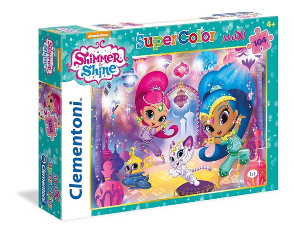 Clementoni (23705) - "Shimmer & Shine" - 104 pieces puzzle