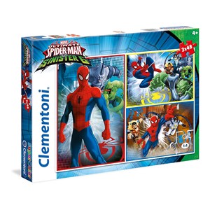 Clementoni (25217) - "Spider-Man" - 48 pieces puzzle