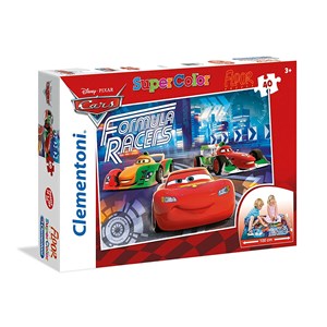 Clementoni (25442) - "Cars 3" - 40 pieces puzzle