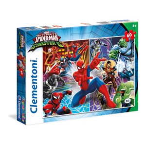 Clementoni (26967) - "Spider-Man" - 60 pieces puzzle