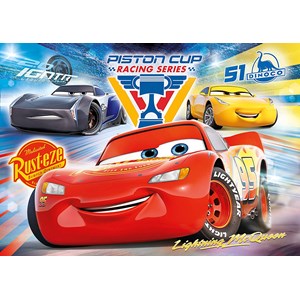 Clementoni (27072) - "Cars 3" - 104 pieces puzzle