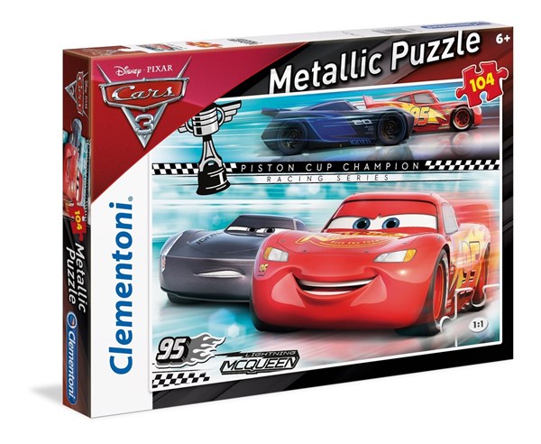 Clementoni (27074) - "Cars 3" - 104 pieces puzzle