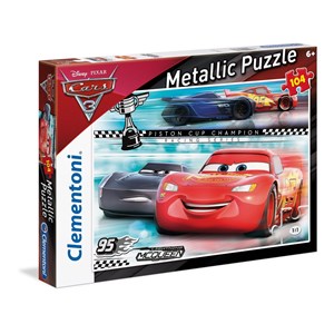 Clementoni (27074) - "Cars 3" - 104 pieces puzzle