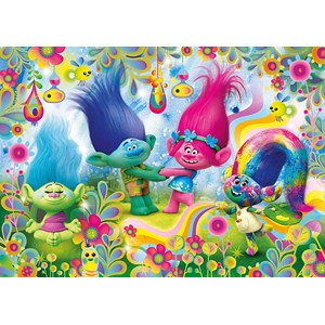Clementoni (27967) - "Trolls" - 104 pieces puzzle