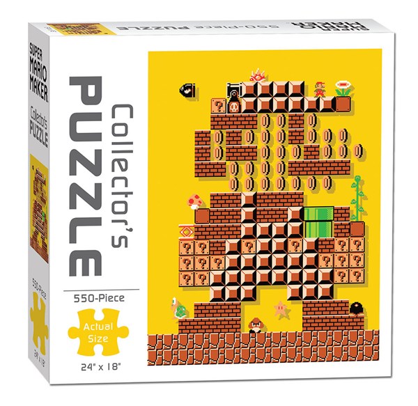USAopoly (PZ005-478) - "Mario Maker #1 Puzzle" - 550 pieces puzzle
