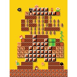 USAopoly (PZ005-478) - "Mario Maker #1 Puzzle" - 550 pieces puzzle