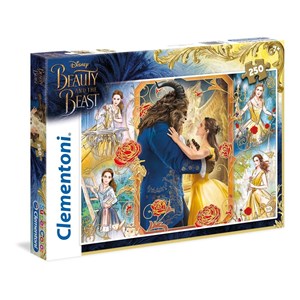 Clementoni (29743) - "The Beauty and the Beast" - 250 pieces puzzle