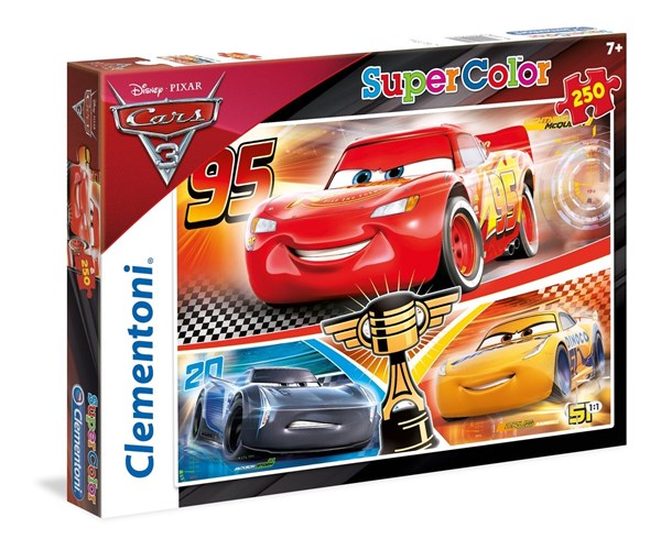 Clementoni (29747) - "Cars 3" - 250 pieces puzzle