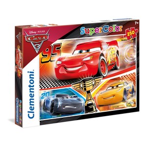 Clementoni (29747) - "Cars 3" - 250 pieces puzzle