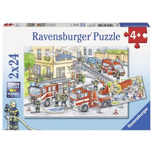 Ravensburger (07814) - "Heroes in action" - 24 pieces puzzle
