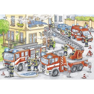 Ravensburger (07814) - "Heroes in action" - 24 pieces puzzle