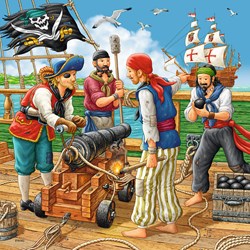 Ravensburger (08030) - "Pirates" - 49 pieces puzzle