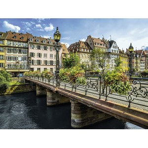 Ravensburger (16357) - "Summery Strasbourg" - 1500 pieces puzzle