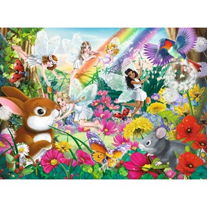 Ravensburger (10044) - "Beautiful Fairy Forest" - 150 pieces puzzle
