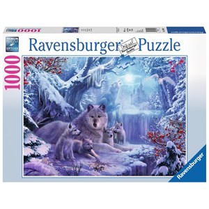 Ravensburger (19704) - "Winter Wolves" - 1000 pieces puzzle