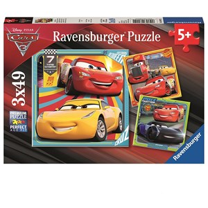Ravensburger (08015) - "Cars 3" - 49 pieces puzzle