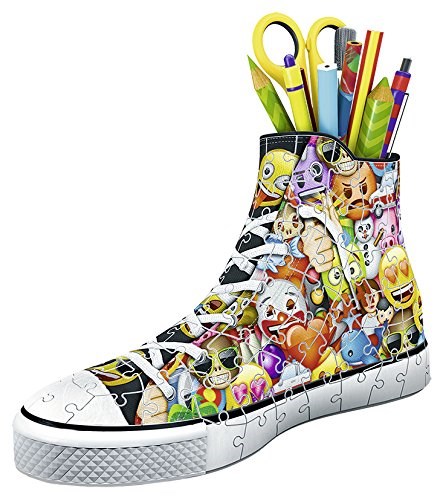 Ravensburger (11218) - "Emoji Sneaker" - 108 pieces puzzle