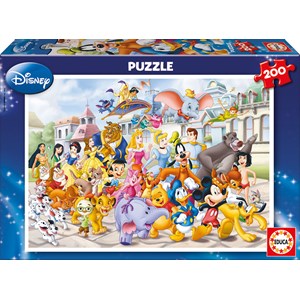 Educa (13289) - "Disney Parade" - 200 pieces puzzle