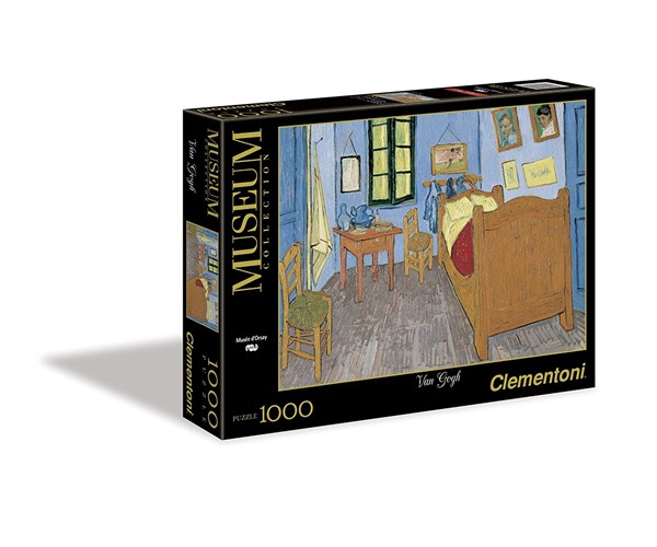 Clementoni (39179) - Vincent van Gogh: "Bedroom in Arles" - 1000 pieces puzzle