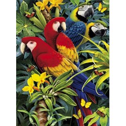 Clementoni (39188) - "The Parrots" - 1000 pieces puzzle