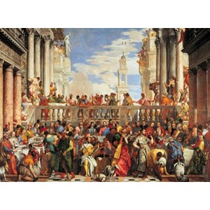 Clementoni (31417) - Paolo Veronese: "The Wedding at Cana" - 1000 pieces puzzle