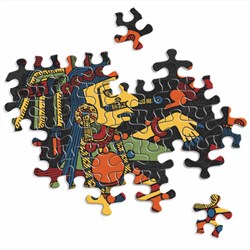 D-Toys (66992-PP02) - "Pre-Columbian Art, Rosettes" - 504 pieces puzzle