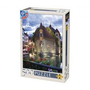 D-Toys (50328-AB33) - "Annecy" - 500 pieces puzzle