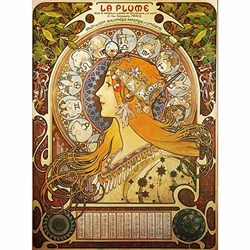 D-Toys (66930-MU02) - Alphonse Mucha: "Zodiac" - 1000 pieces puzzle