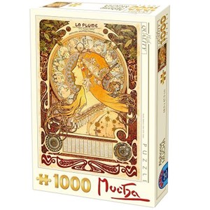 D-Toys (66930-MU02) - Alphonse Mucha: "Zodiac" - 1000 pieces puzzle