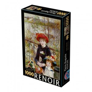 D-Toys (66909-RE01) - Pierre-Auguste Renoir: "On the Terrace" - 1000 pieces puzzle