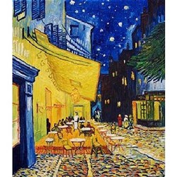 D-Toys (66916-VG09) - Vincent van Gogh: "Cafe Terrace at Night" - 1000 pieces puzzle