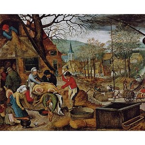 D-Toys (66947-BR03) - Pieter Brueghel the Elder: "Autumn" - 1000 pieces puzzle