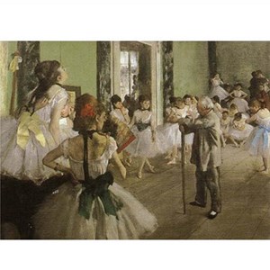 D-Toys (66961-IM03) - Edgar Degas: "Dance Examination" - 1000 pieces puzzle