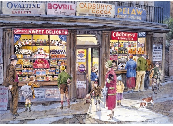Gibsons (G857) - "The Corner Store" - 500 pieces puzzle