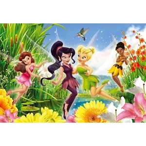 Trefl (16159) - "Disney Fairies" - 100 pieces puzzle