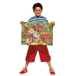 Ravensburger (10613) - "The Human Body" - 100 pieces puzzle