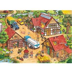 Ravensburger (10613) - "The Human Body" - 100 pieces puzzle