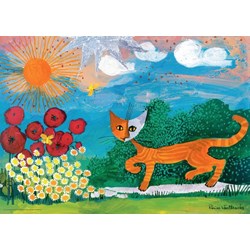 Heye (29448) - Rosina Wachtmeister: "Daisies" - 1000 pieces puzzle