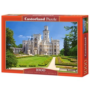 Castorland (C-102167) - "Hluboka Castle, Czech Republic" - 1000 pieces puzzle