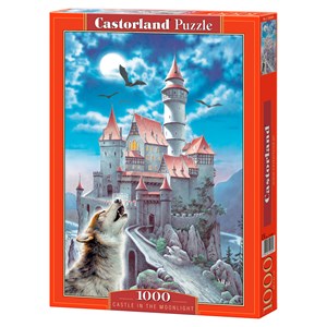Castorland (C-100699) - "Castle in the moonlight" - 1000 pieces puzzle