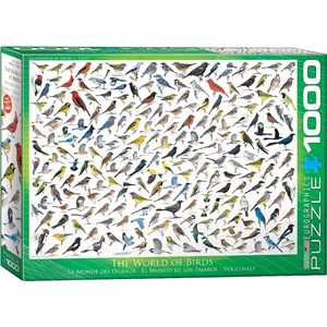 Eurographics (6000-0821) - "The World of Birds" - 1000 pieces puzzle