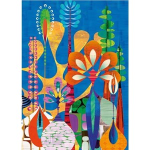 Heye (29599) - Rex Ray: "Maxerela Art Flowers" - 1000 pieces puzzle
