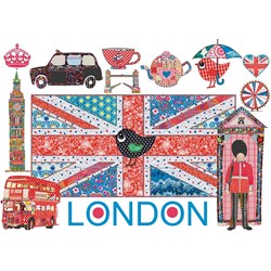 Ravensburger (19372) - Steph Dekker: "London" - 1000 pieces puzzle