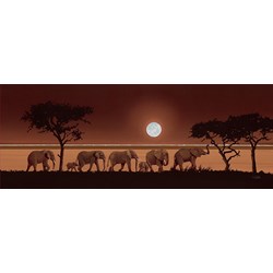 Ravensburger (15110) - "Crossing the Savannah" - 1000 pieces puzzle