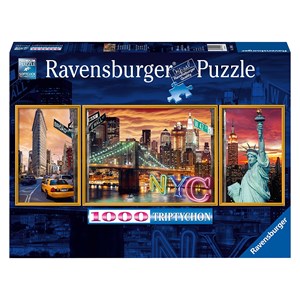 Ravensburger (19995) - "Sparkling New York" - 1000 pieces puzzle