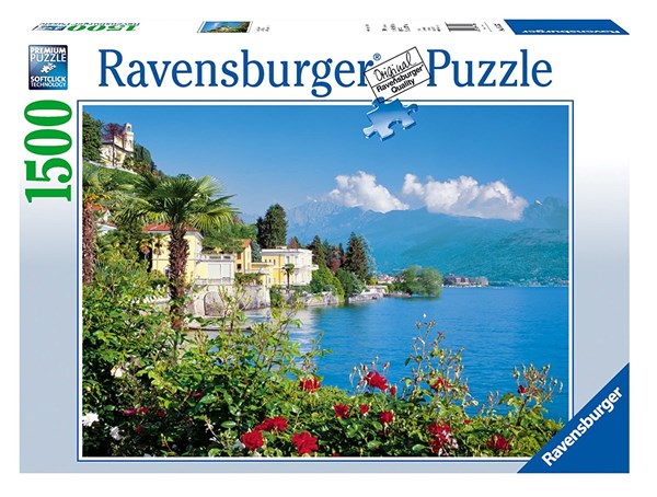 Ravensburger (16253) - "Lake Maggiore, Italy" - 1500 pieces puzzle