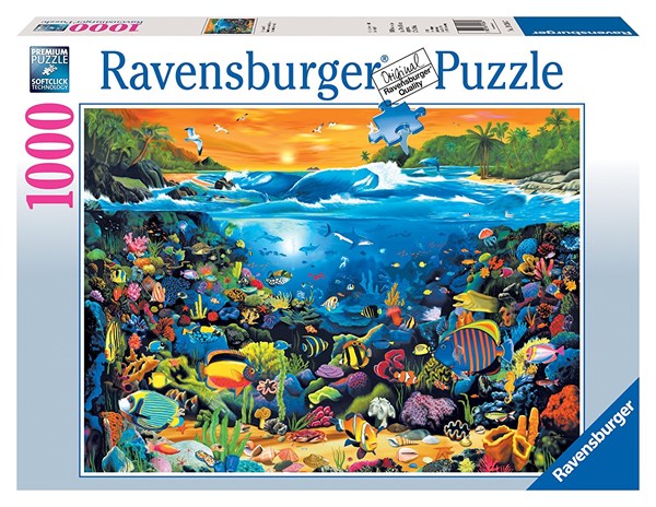 Ravensburger (19268) - "Underwater Fun" - 1000 pieces puzzle