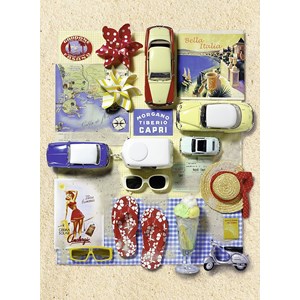 Ravensburger (14641) - "Summer In Italy" - 500 pieces puzzle