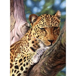 Ravensburger (14107) - "Leopard" - 500 pieces puzzle